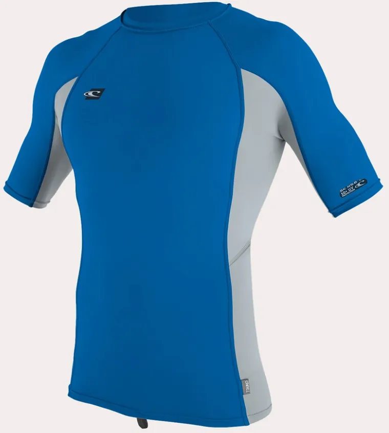 O'neill Premium Skins S/S Rash Guard Blue