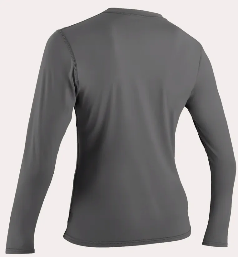 O'neill Women's Basic UPF 50  L/S Sun Shirt Graphite