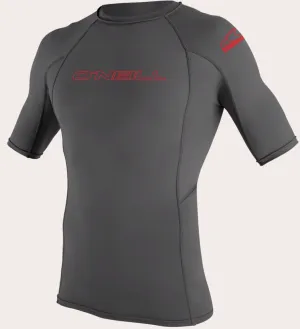 O'neill Youth Basic UPF 50  S/S Rash Guard Graphite