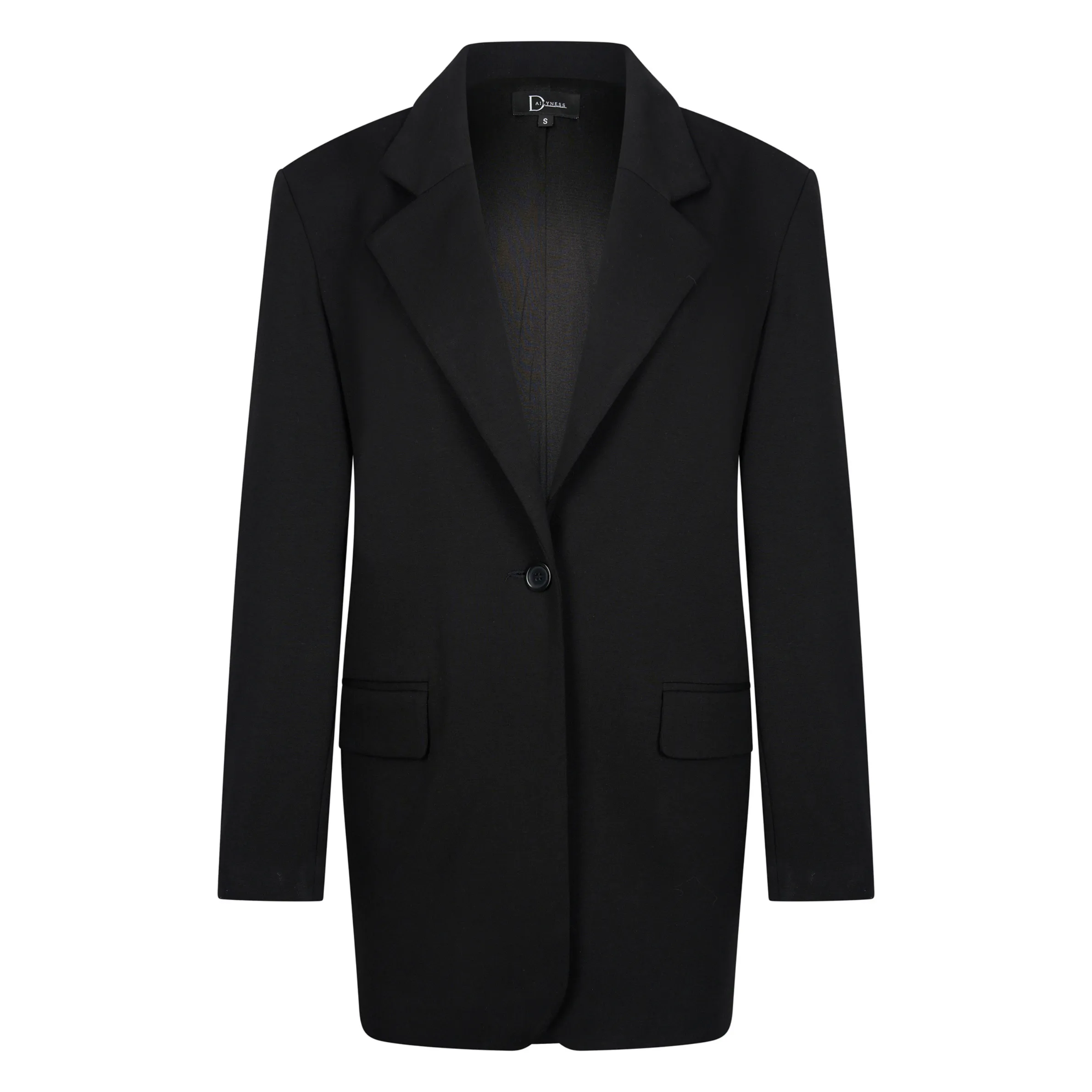 Oversized Havana Blazer Black