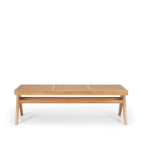 Palma Bench Seat - Natural Oak