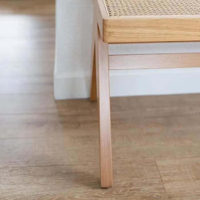 Palma Bench Seat - Natural Oak