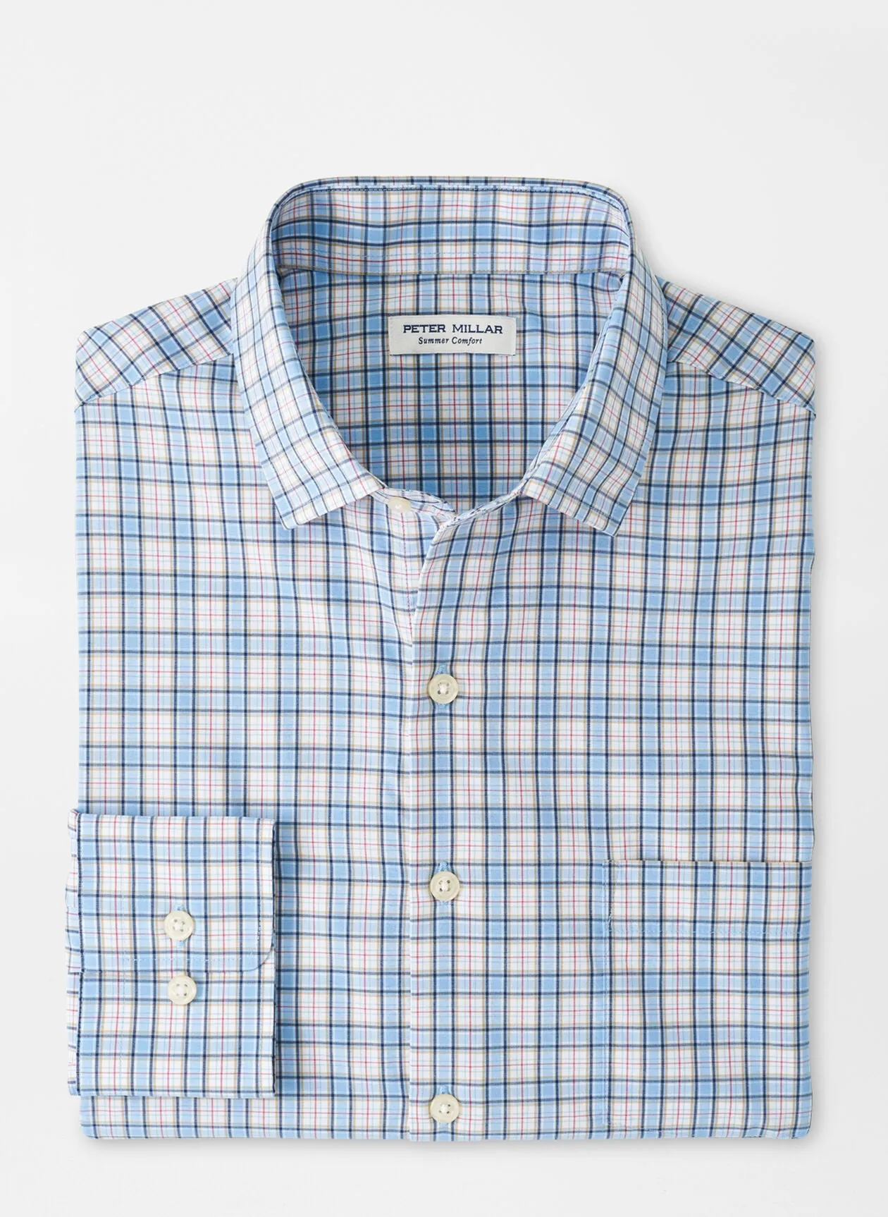 Peter Millar Hulbert Poplin Sport Shirt