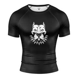 PITBULL SHORT SLEEVE RASH GUARD