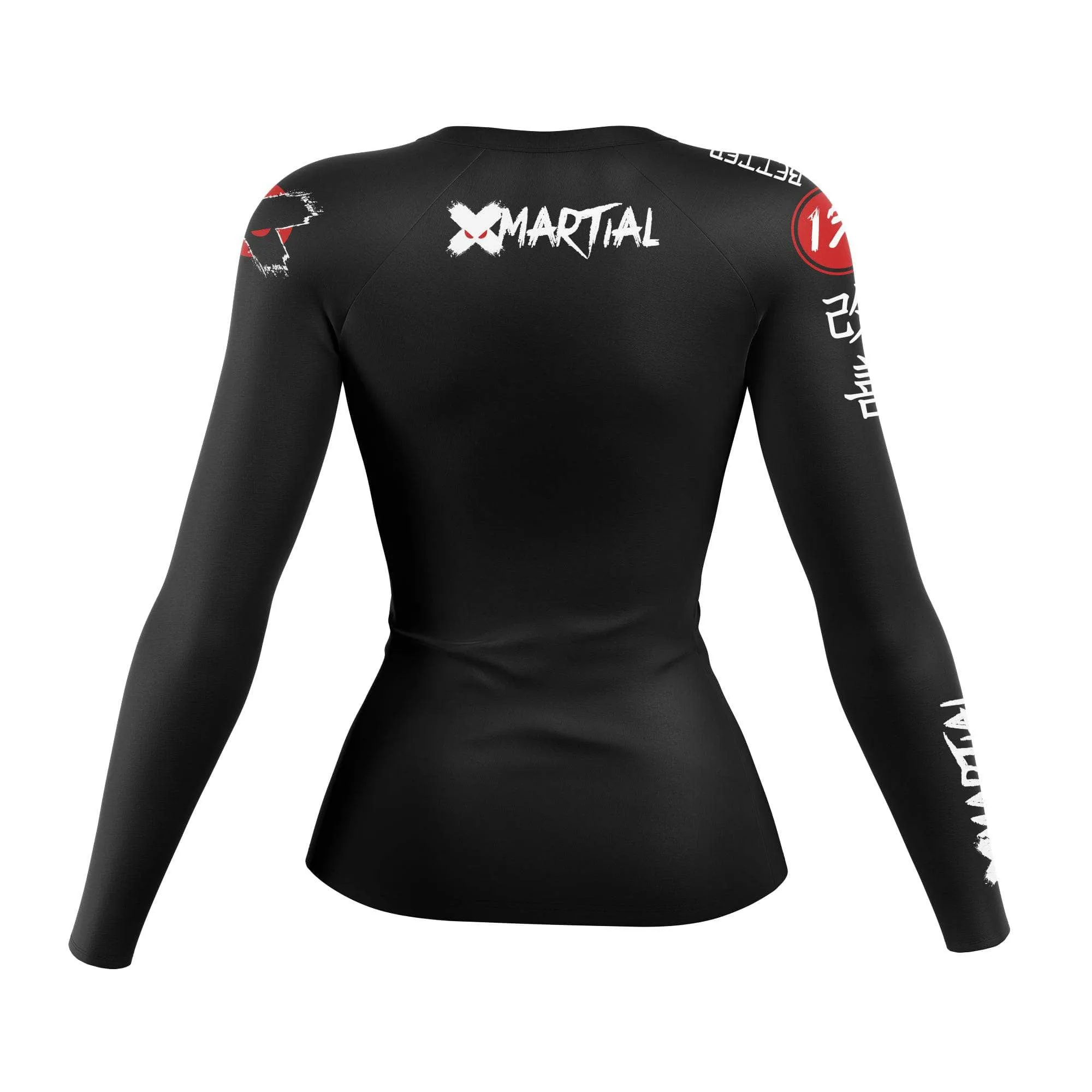 Pixel Peak Women's BJJ Rash Guard