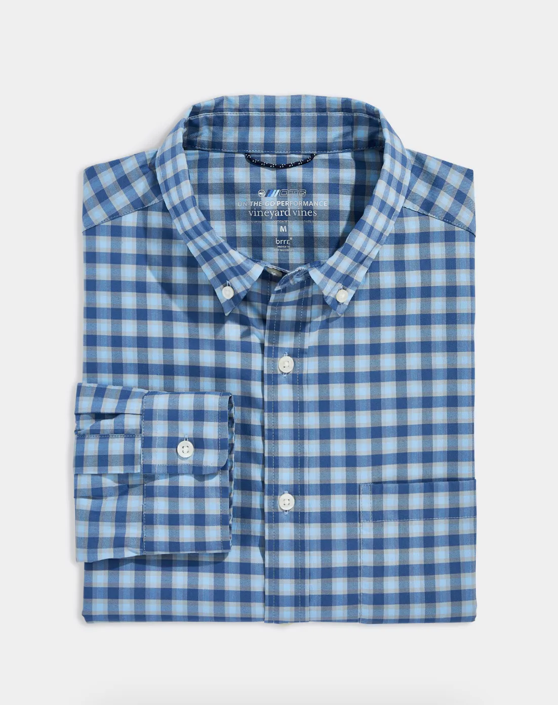 Plaid OTG Brrr Shirt Moonshine