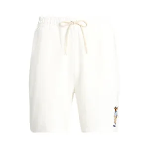 Polo Ralph Lauren 6-Inch Polo Bear Jersey Short (White)