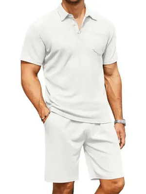 Polo Shirt Outfit Set for Men