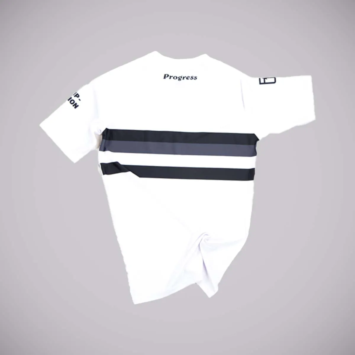 Progress Ranked Competition Rash Guard White