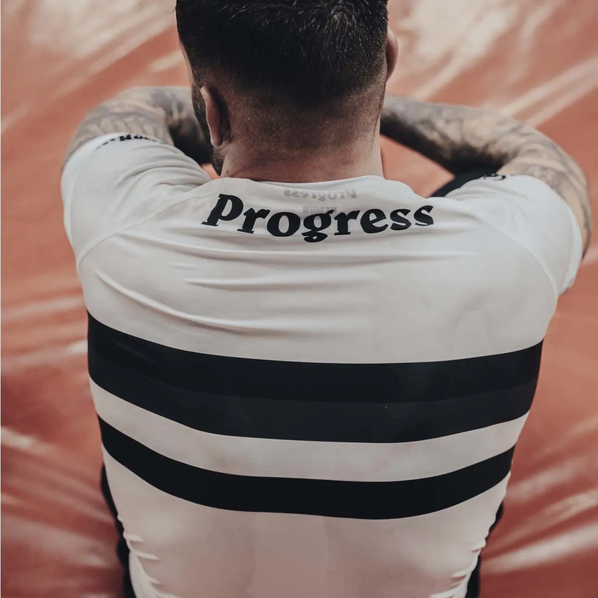 Progress Ranked Competition Rash Guard White
