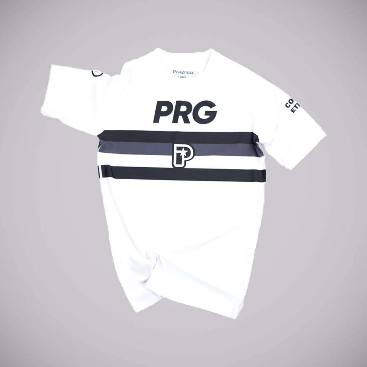 Progress Ranked Competition Rash Guard White