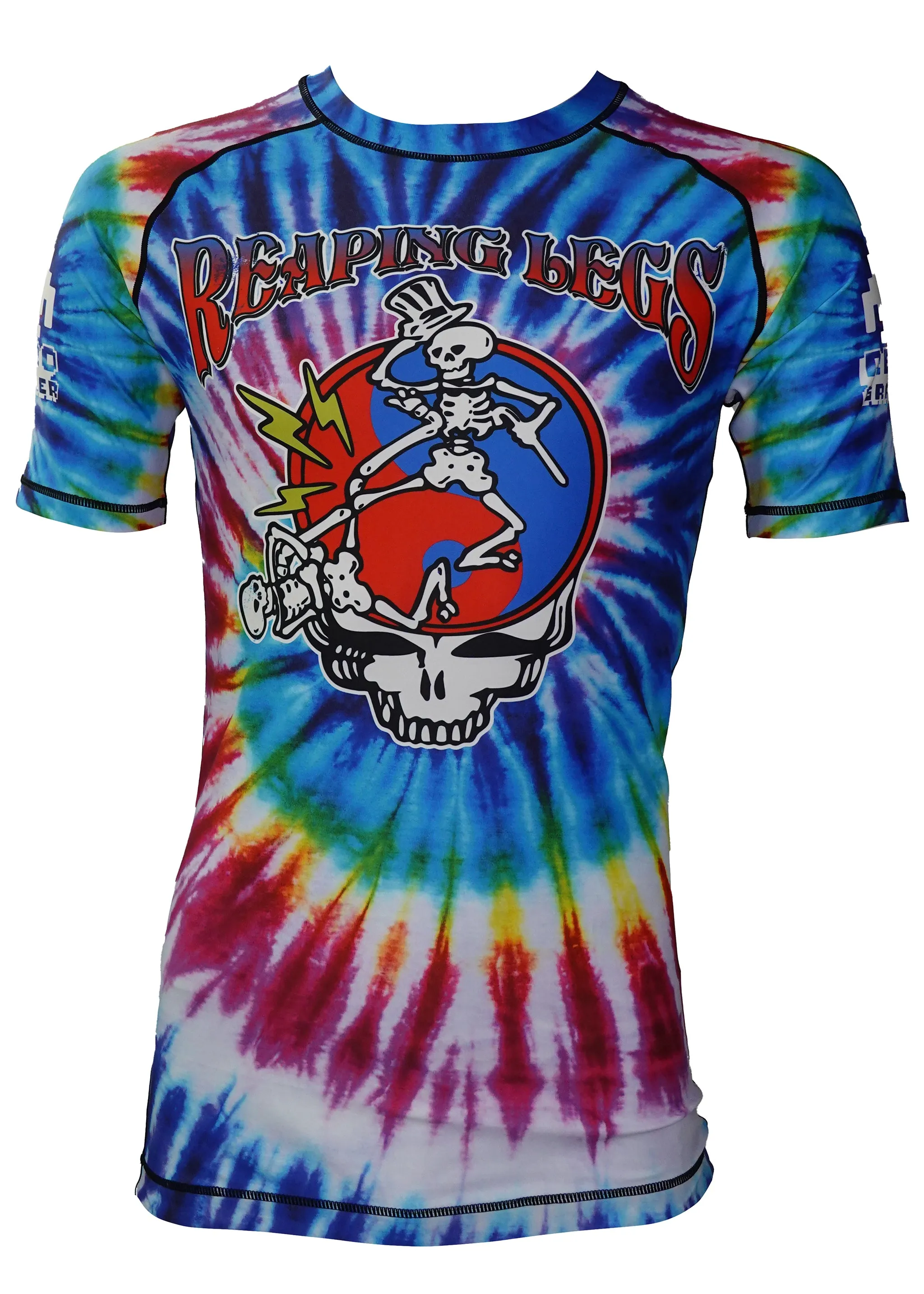 Reaping Leg Tye Dye Rash Guard