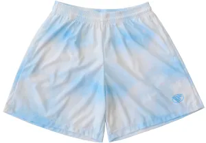 RF Mesh Watercolor Shorts - Sky Blue