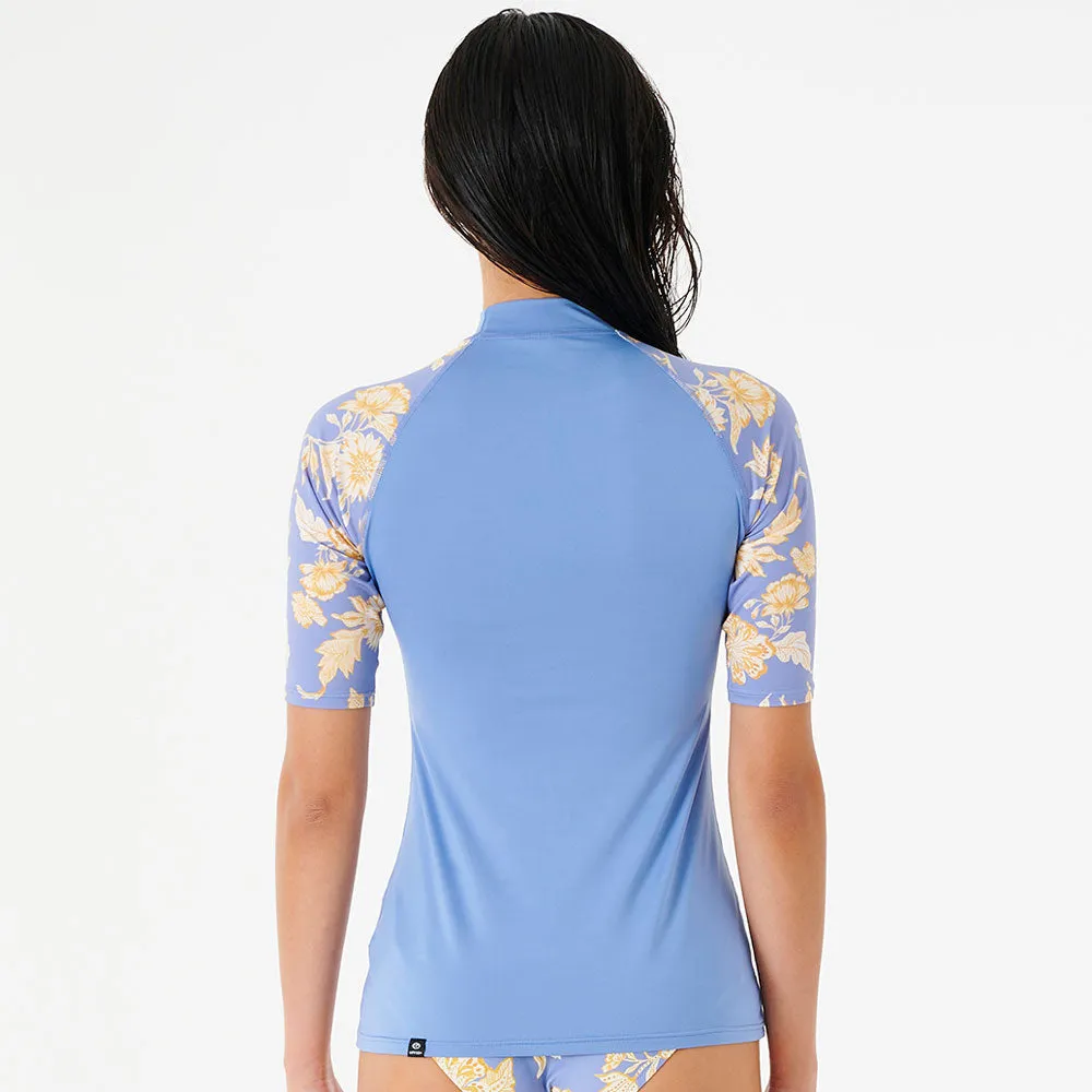 Rip Curl Womens Oceans Together Short Sleeve UV Top