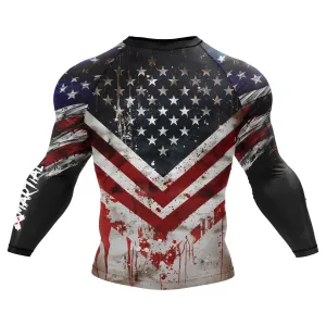 Rusty BJJ Rash Guard