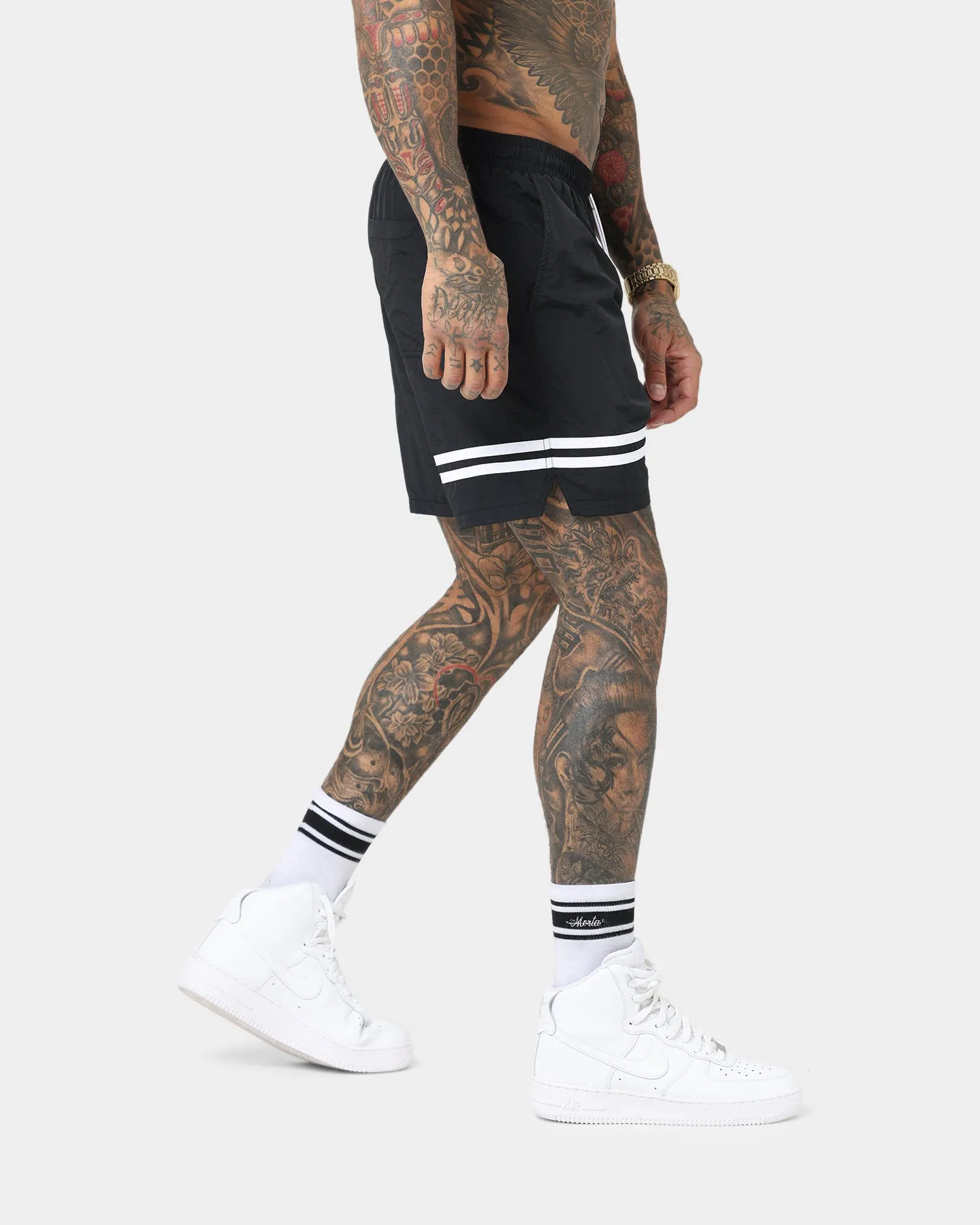 Saint Morta Generation Beach Shorts Black