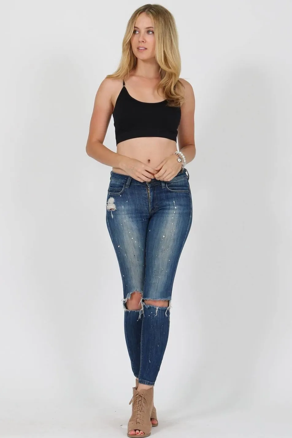 Seamless Cross Back Bralette