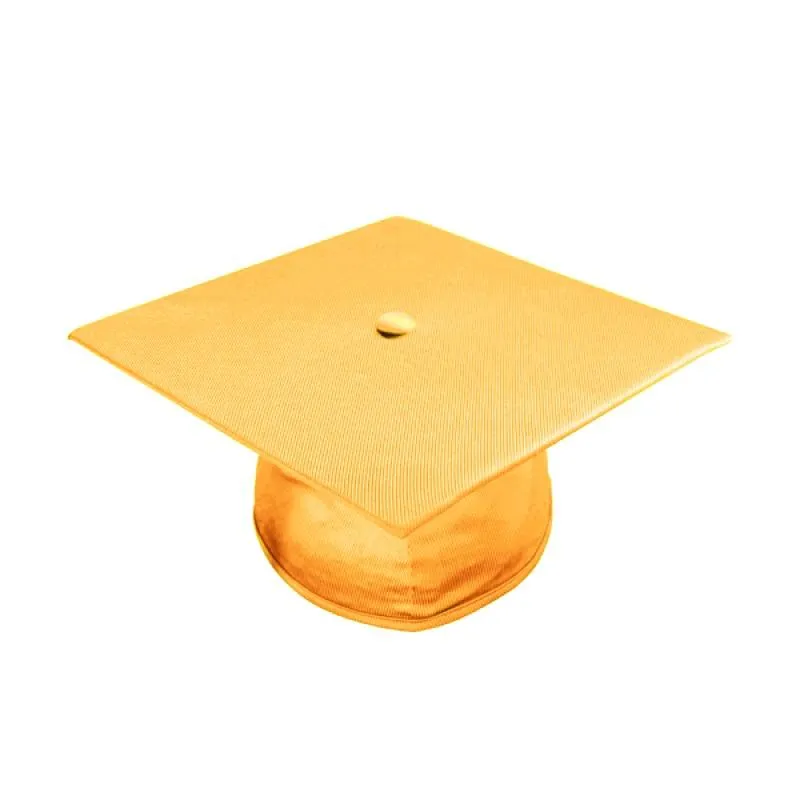 Shiny Antique Gold Bachelors Cap & Gown - College & University