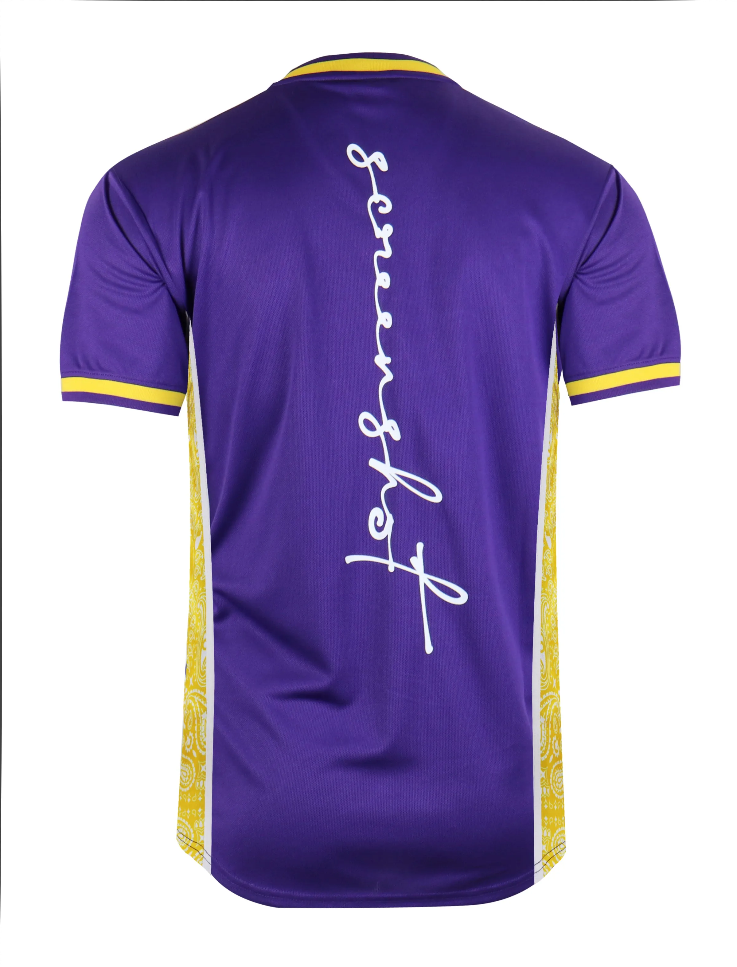 SHORT SLEEVE MESH JERSEY - TS1122 (PURPLE)