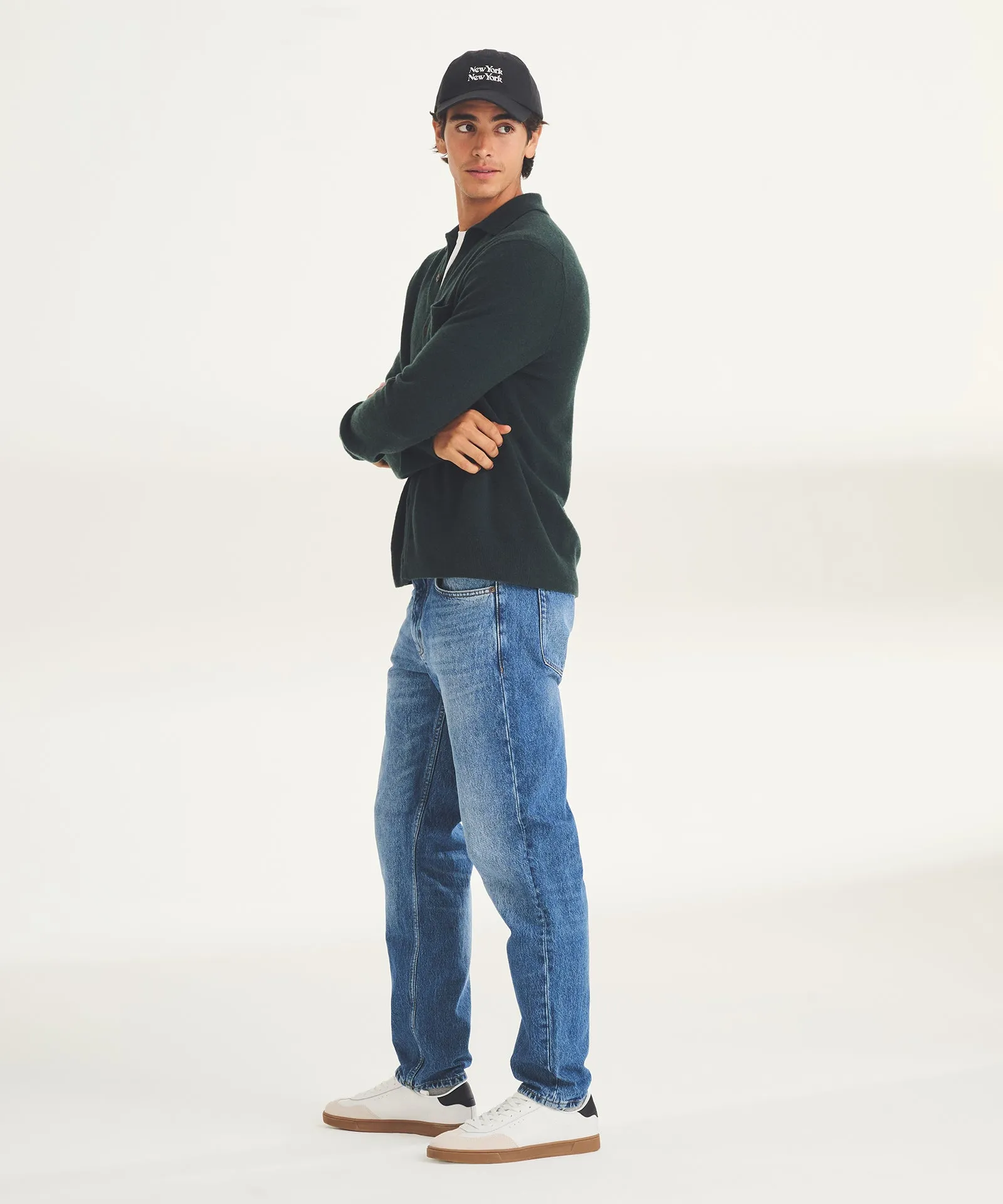 Signature Cashmere Button Down