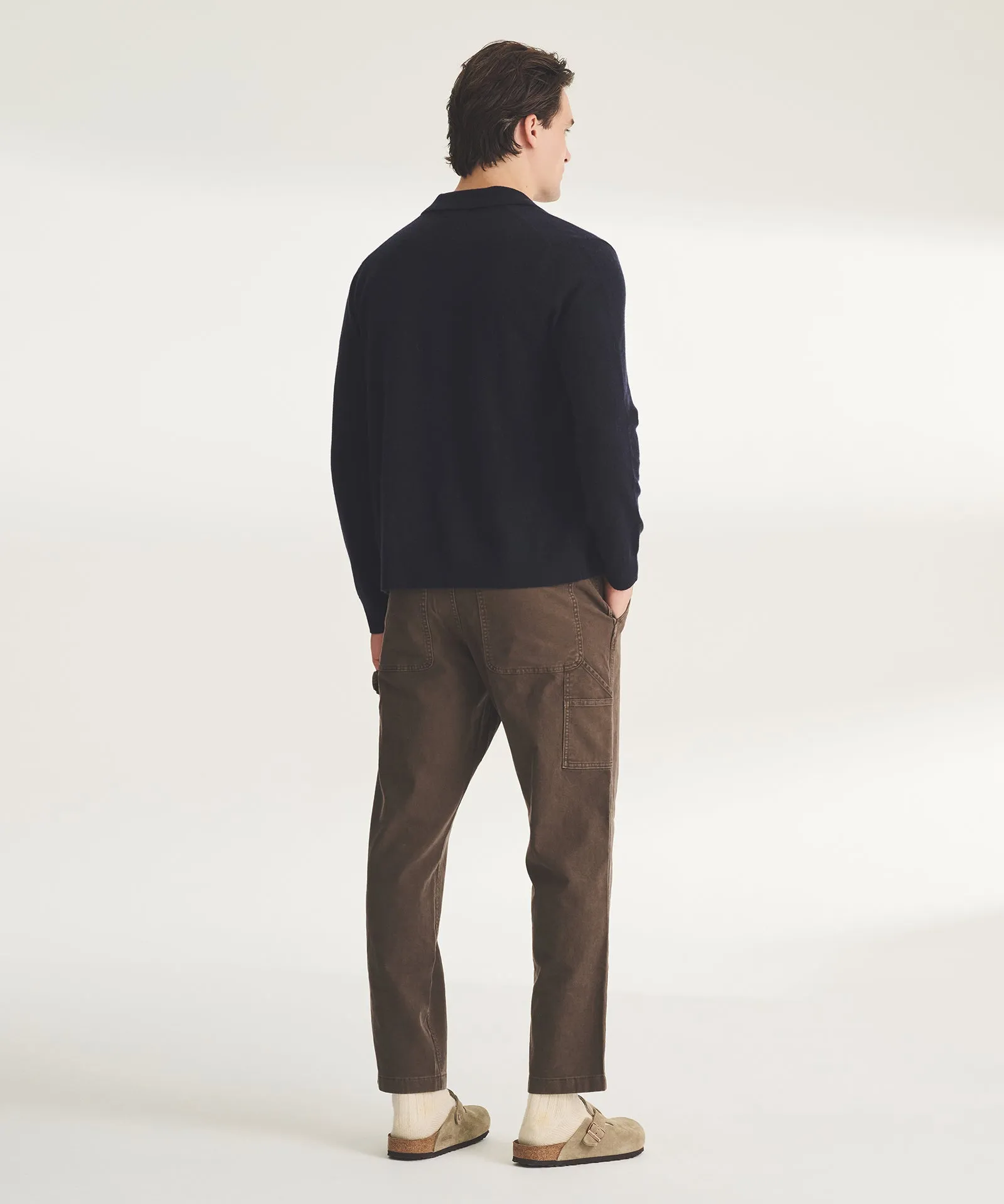 Signature Cashmere Button Down