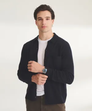 Signature Cashmere Button Down