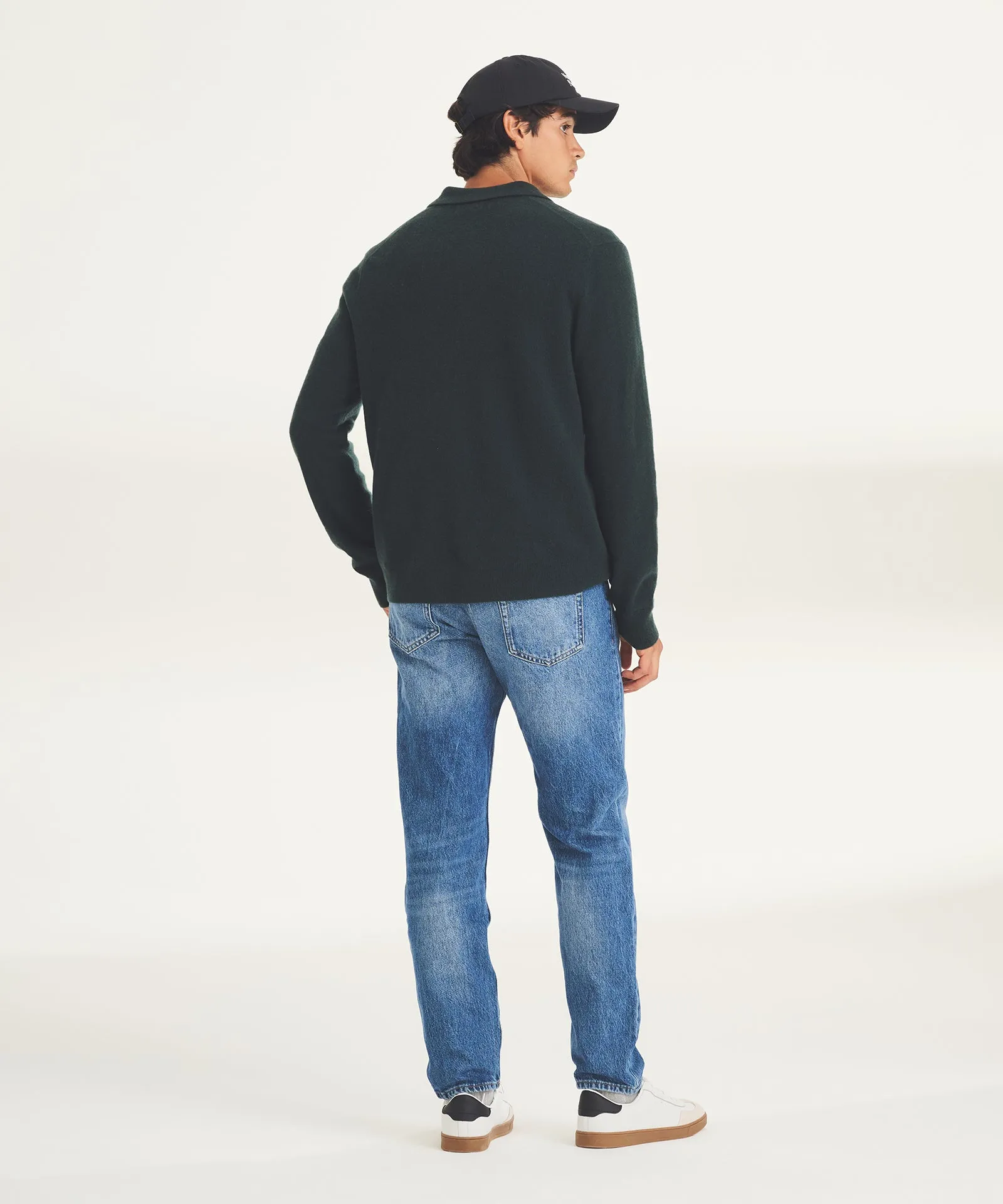 Signature Cashmere Button Down