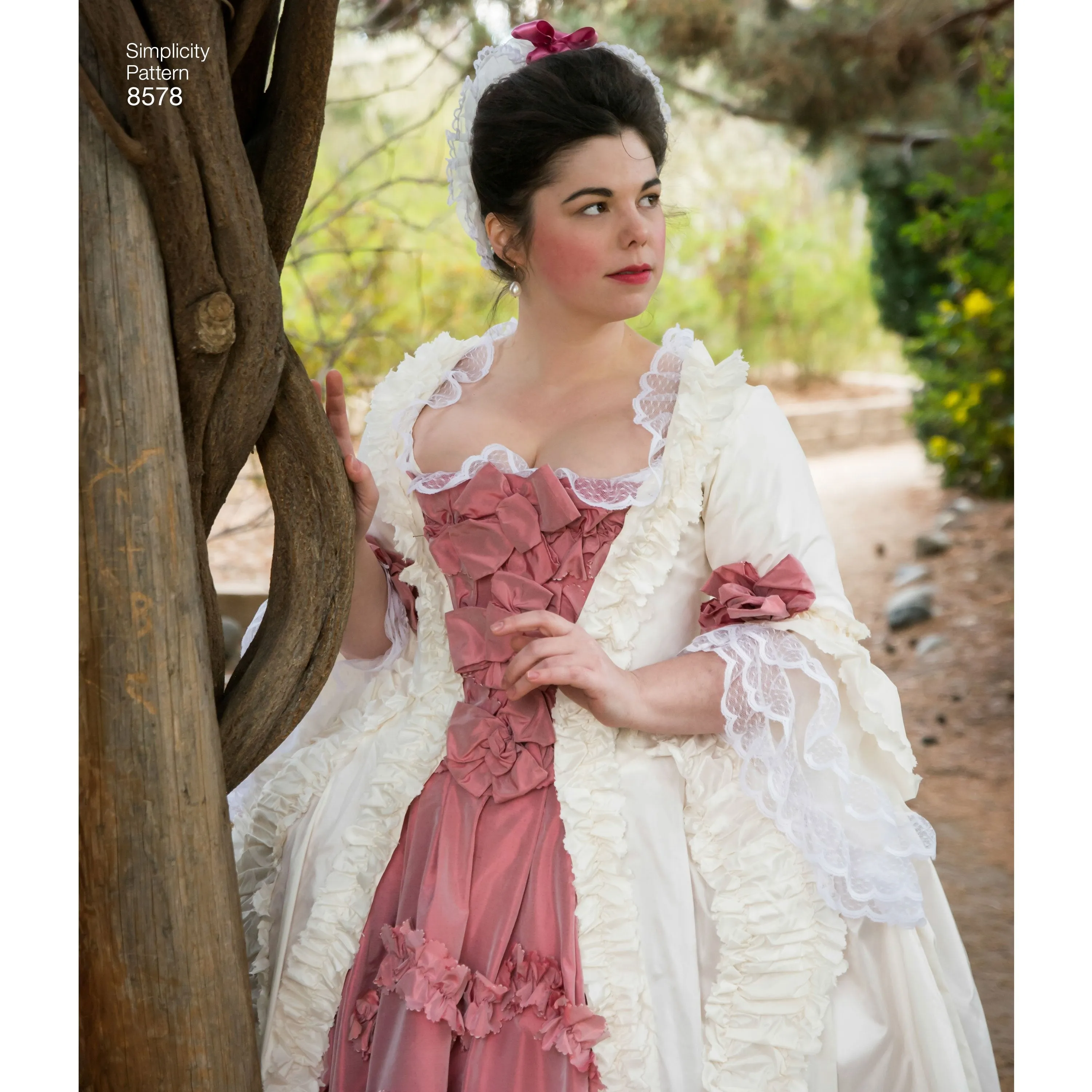 Simplicity Pattern 8578 18th century costume gown