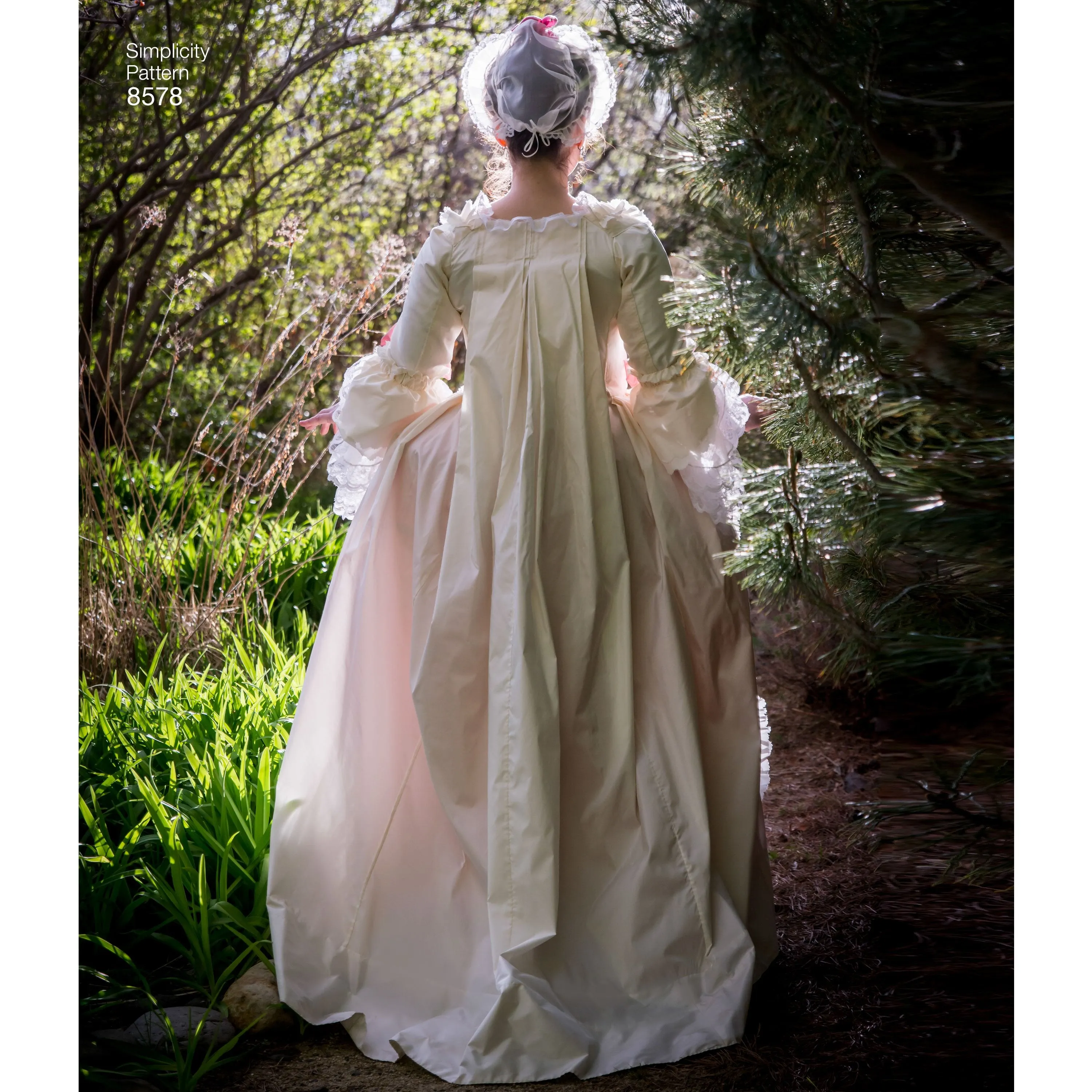 Simplicity Pattern 8578 18th century costume gown