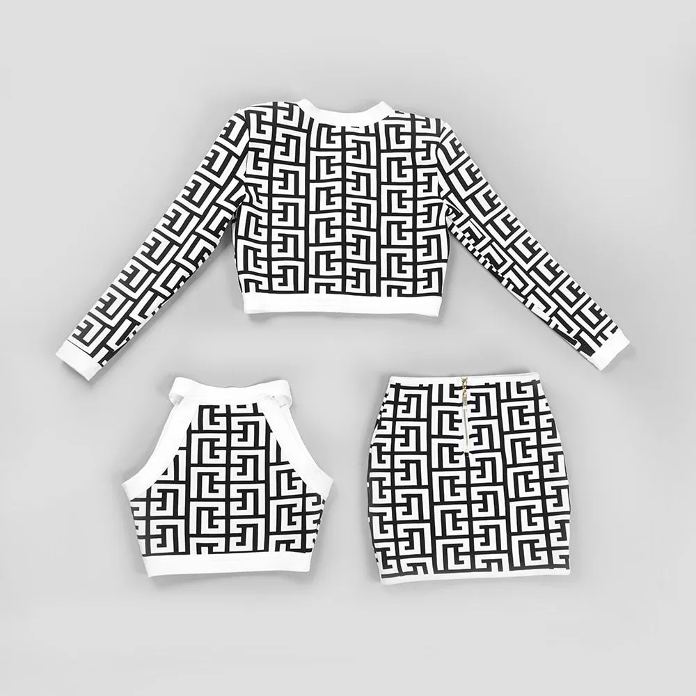 Sophia Mini Skirt Bandage Set