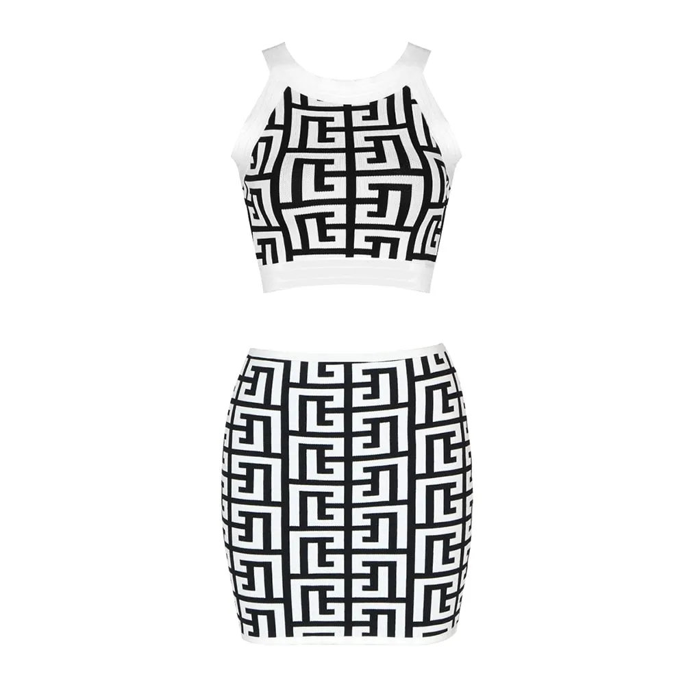 Sophia Mini Skirt Bandage Set