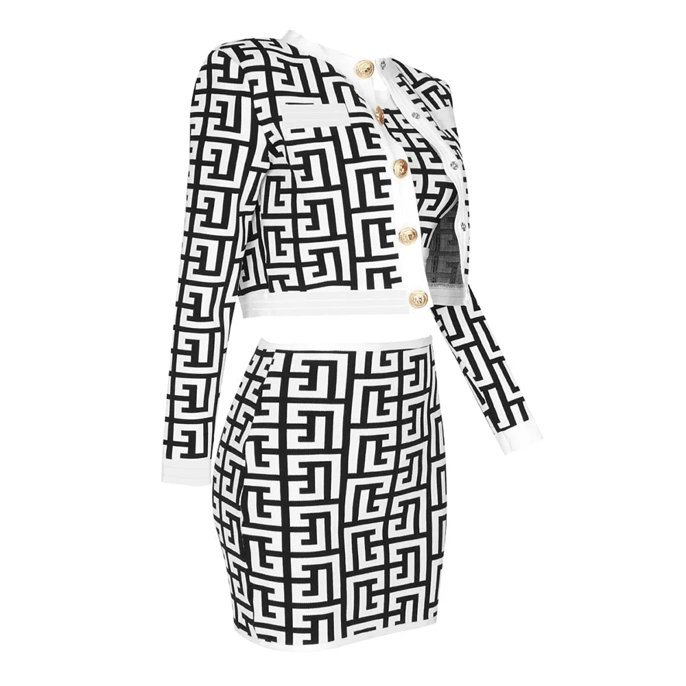 Sophia Mini Skirt Bandage Set