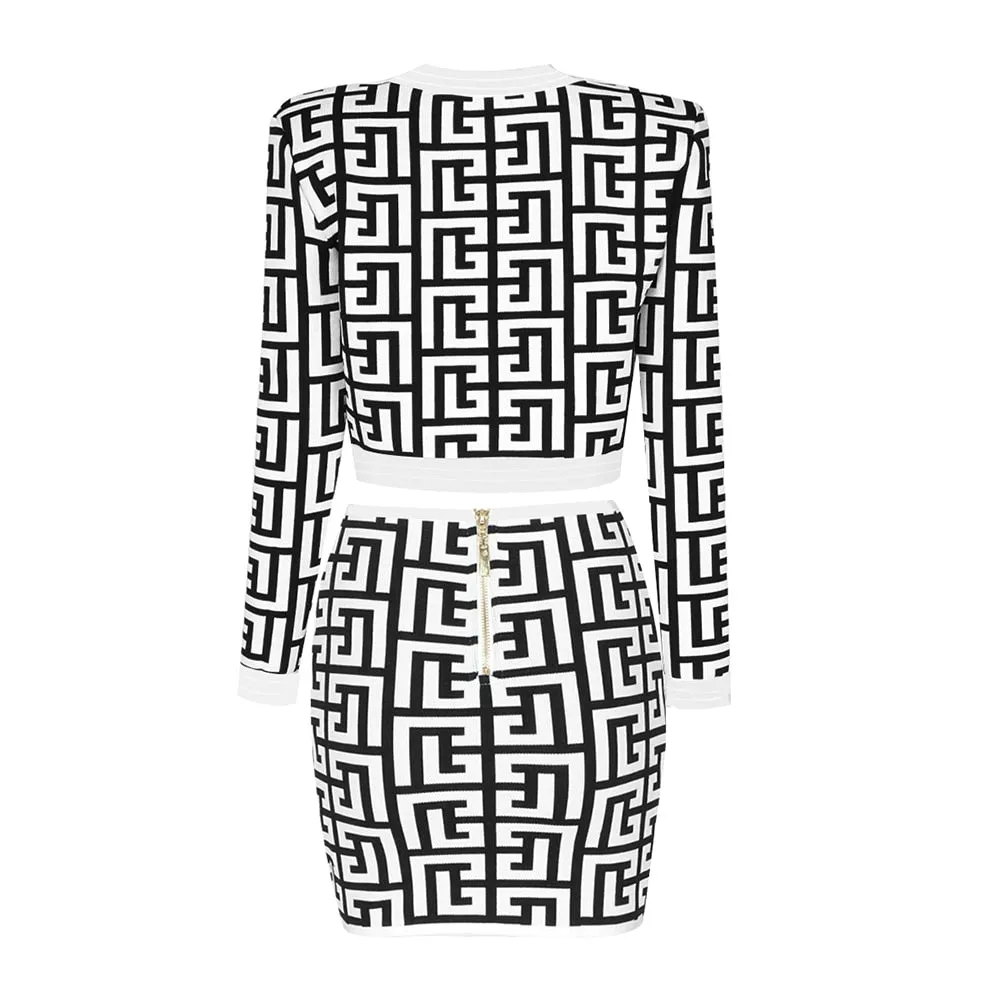 Sophia Mini Skirt Bandage Set