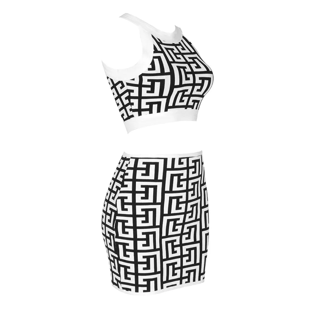 Sophia Mini Skirt Bandage Set