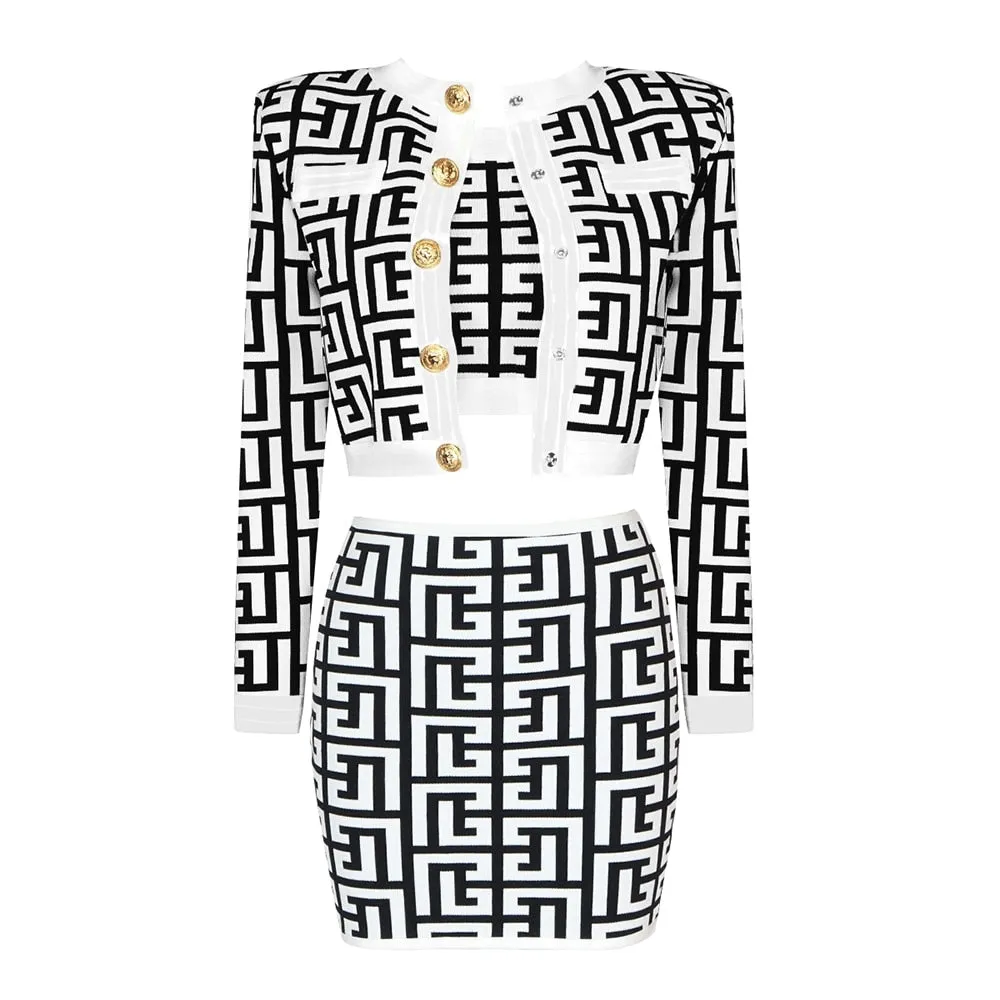 Sophia Mini Skirt Bandage Set