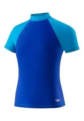 SPEEDO Girls Colorblock Rashguard (4-6x)