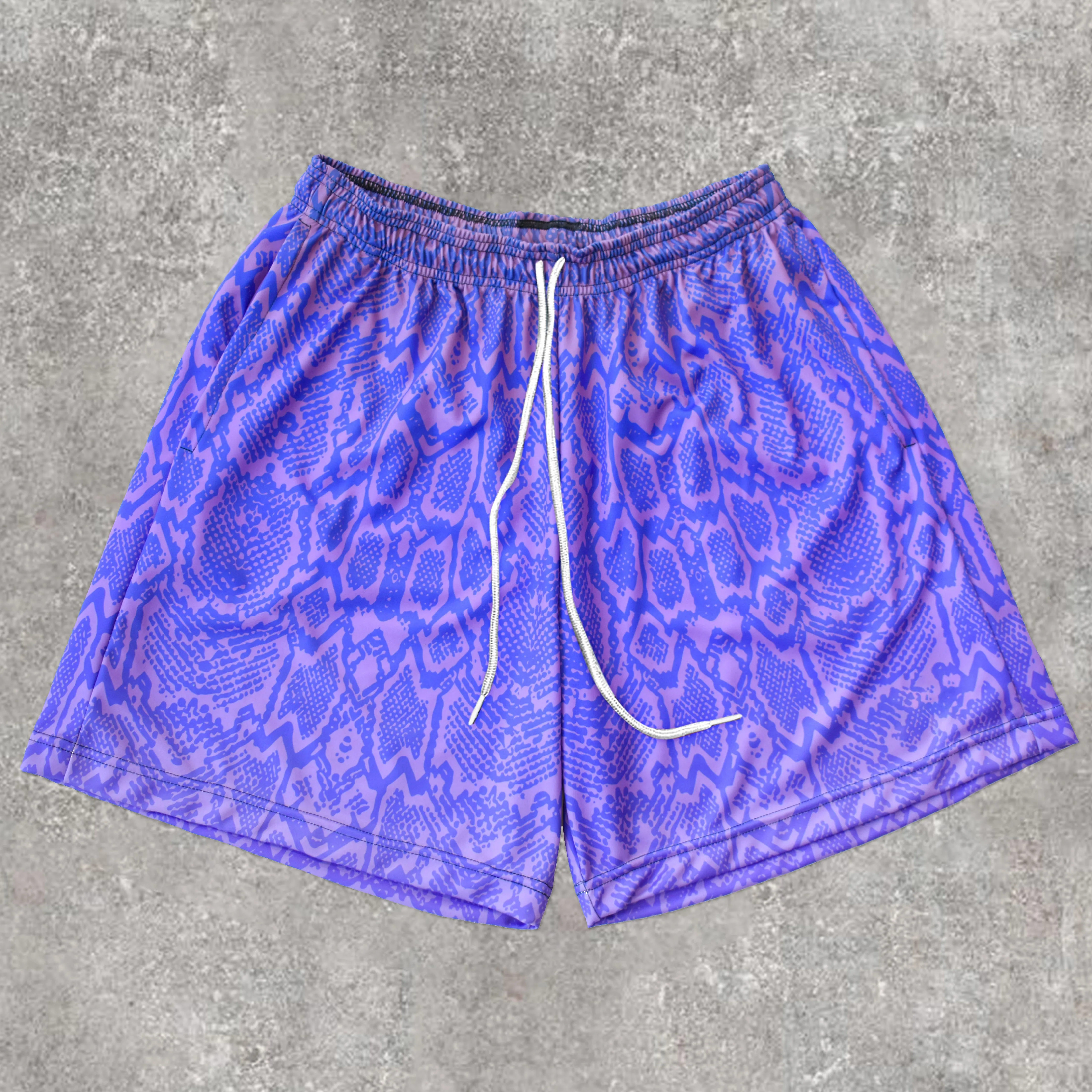Street Style Mesh Lounge Shorts