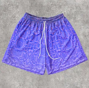 Street Style Mesh Lounge Shorts