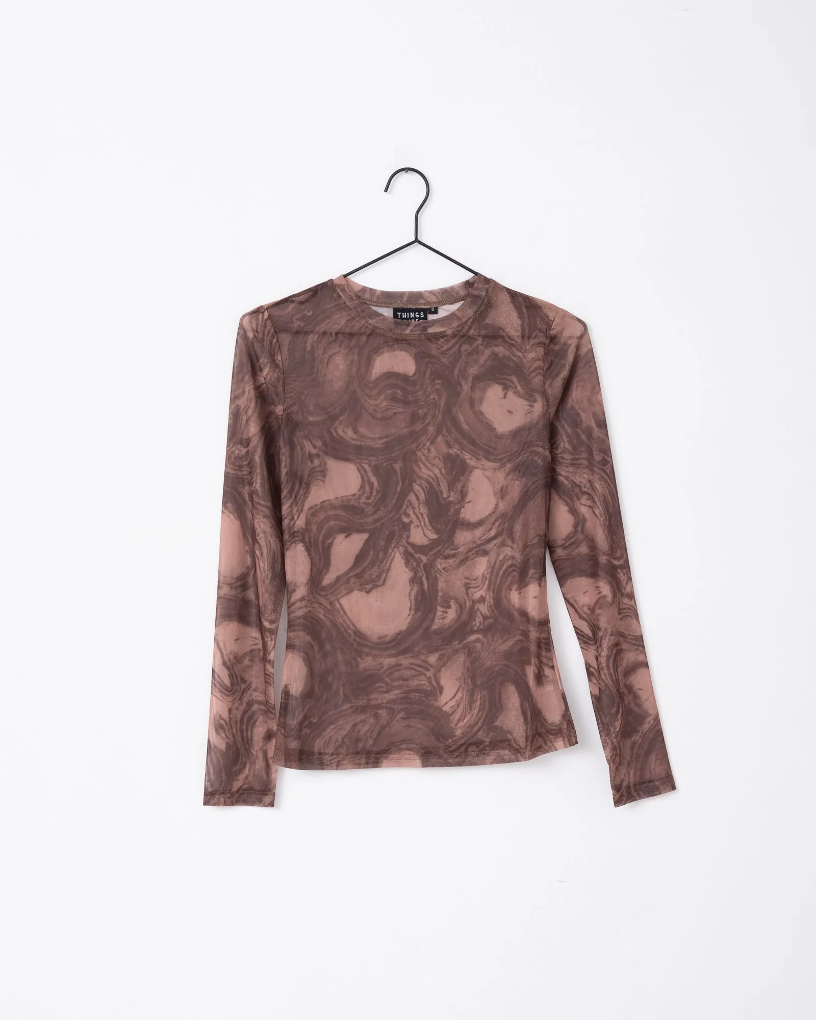 TILTIL Vin Mesh Top Rust Swirl