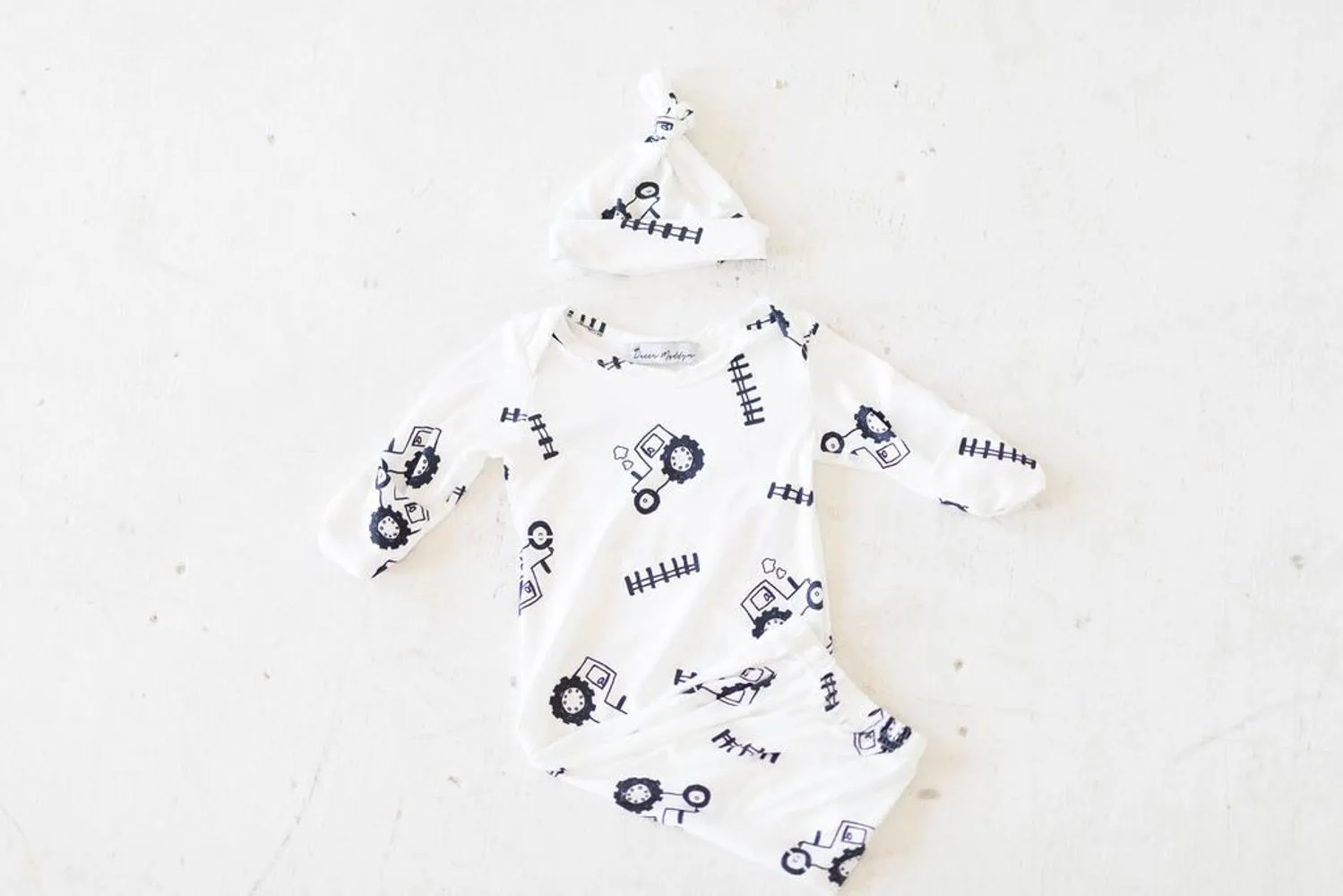 Tractors Baby Gown