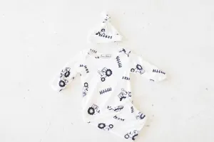 Tractors Baby Gown