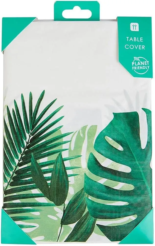 Tropical Paper Table Cover