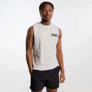 TWL - MEN'S EVERYDAY MUSCLE TANK - ICON - WHITE