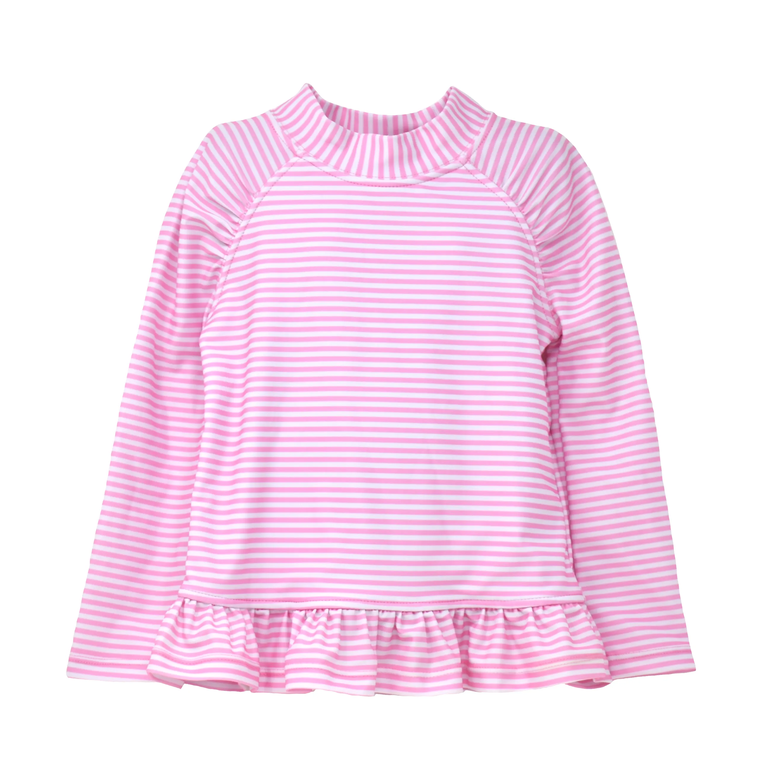 UPF 50  Ruffle Rash Guard - F