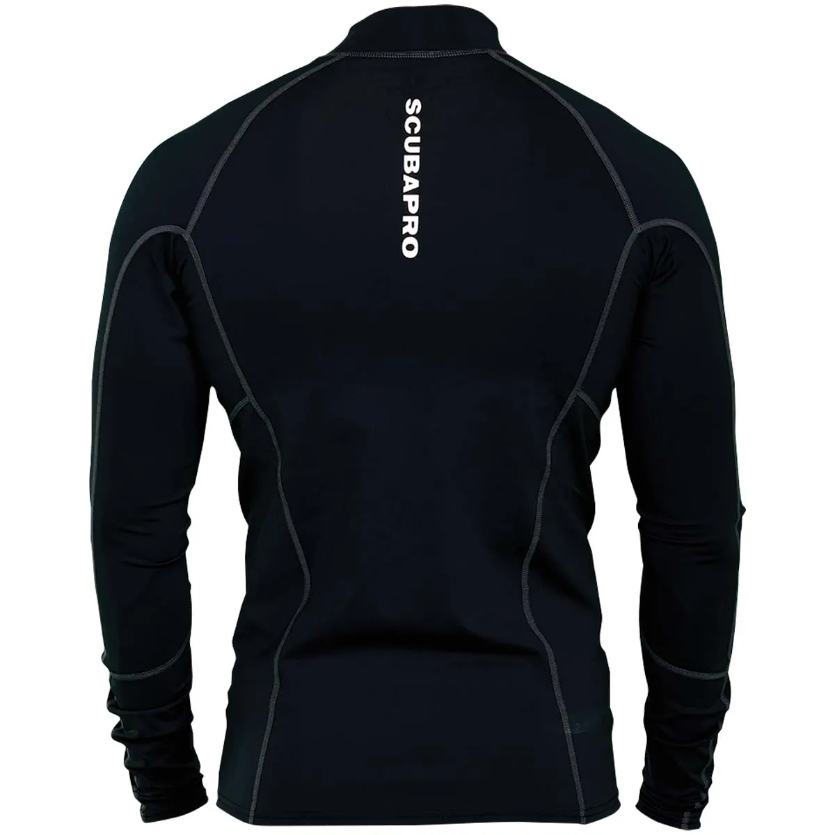 Used ScubaPro Black T-Flex Mens, Long Sleeve (UPF80)