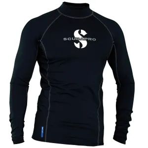Used ScubaPro Black T-Flex Mens, Long Sleeve (UPF80)
