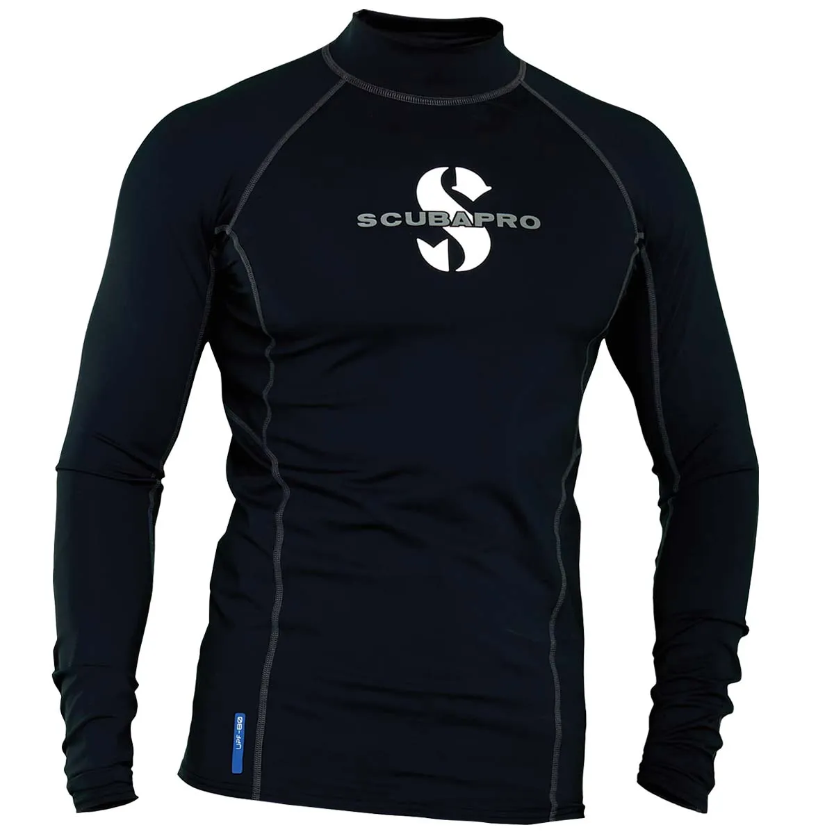 Used ScubaPro Black T-Flex Mens, Long Sleeve (UPF80)