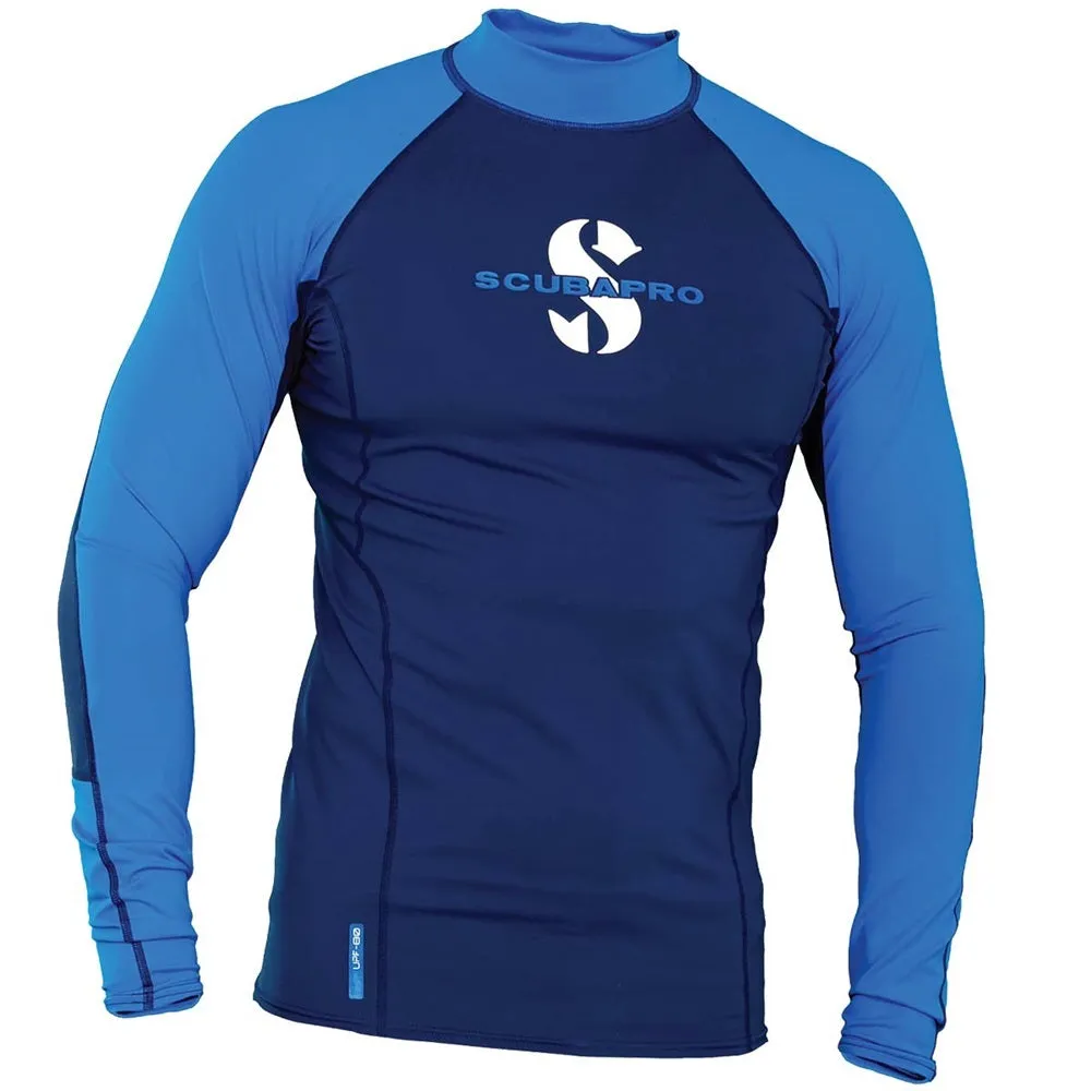 Used ScubaPro Black T-Flex Mens, Long Sleeve (UPF80)