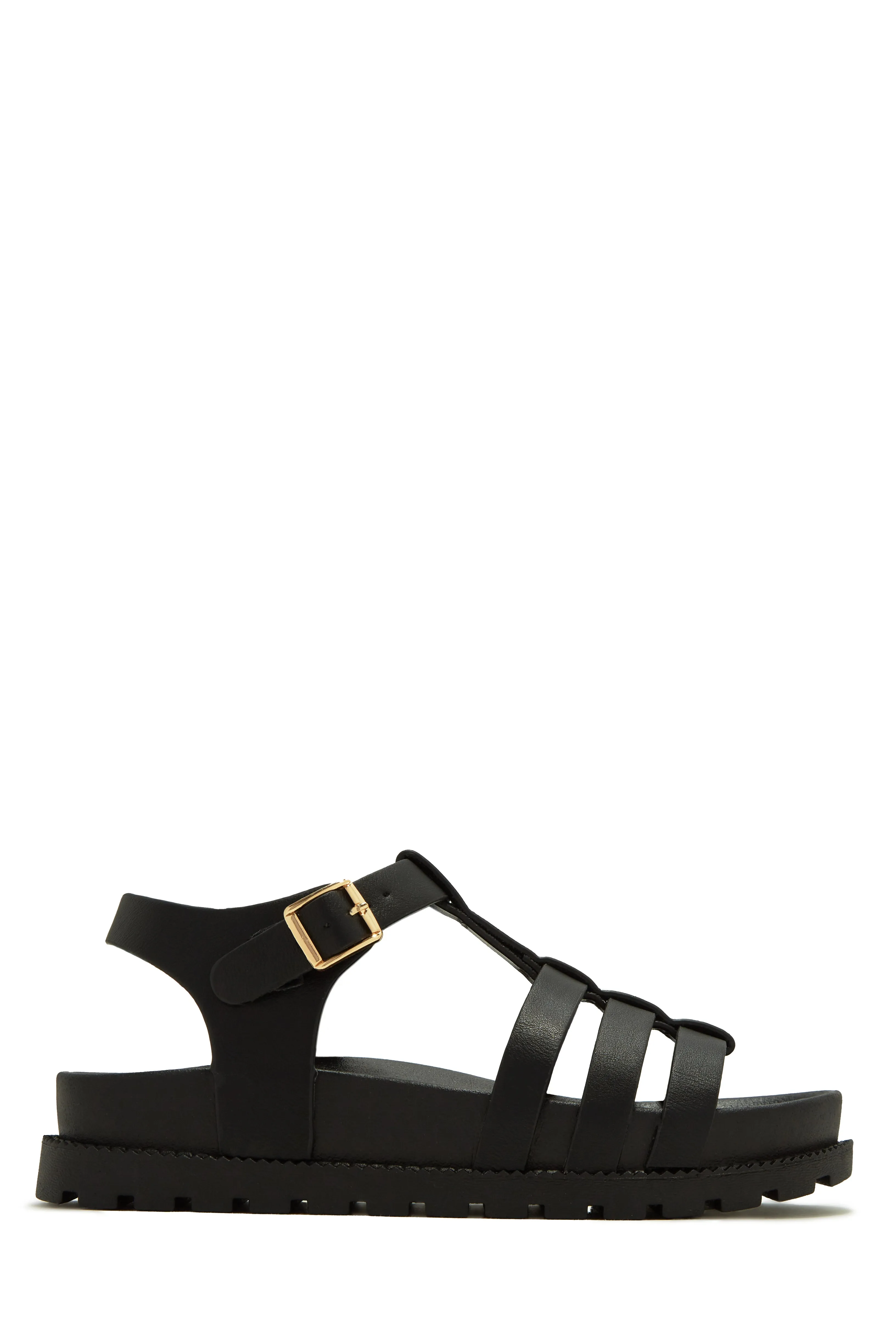 Vacay Ready Caged Sandals - Ivory