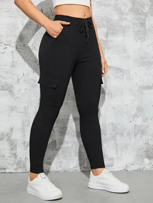Waist Knot Front Jeans